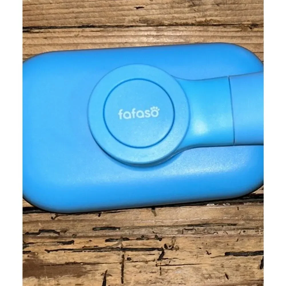 Fafaso Light Blue Pet Bath Brush NWOT